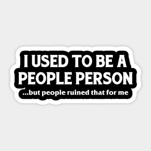 FUNNY PEOPLE PERSON Sticker